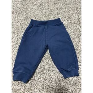 Zara Baby Navy Jogger Sweatpants, Size 6-9 Months